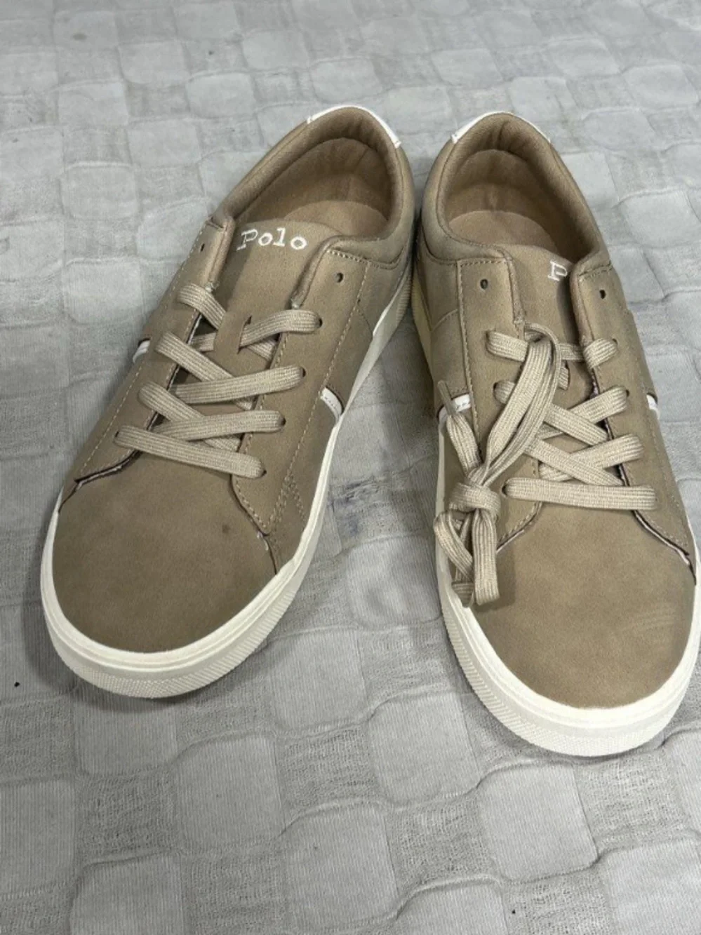 Polo by Ralph Lauren Men's Tan Boat Shoes